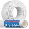 RURA WIELOWARSTWOWA PEX ALUPEX 16mm x 2,0 PEX/AL/PE- ROLKA 100mb